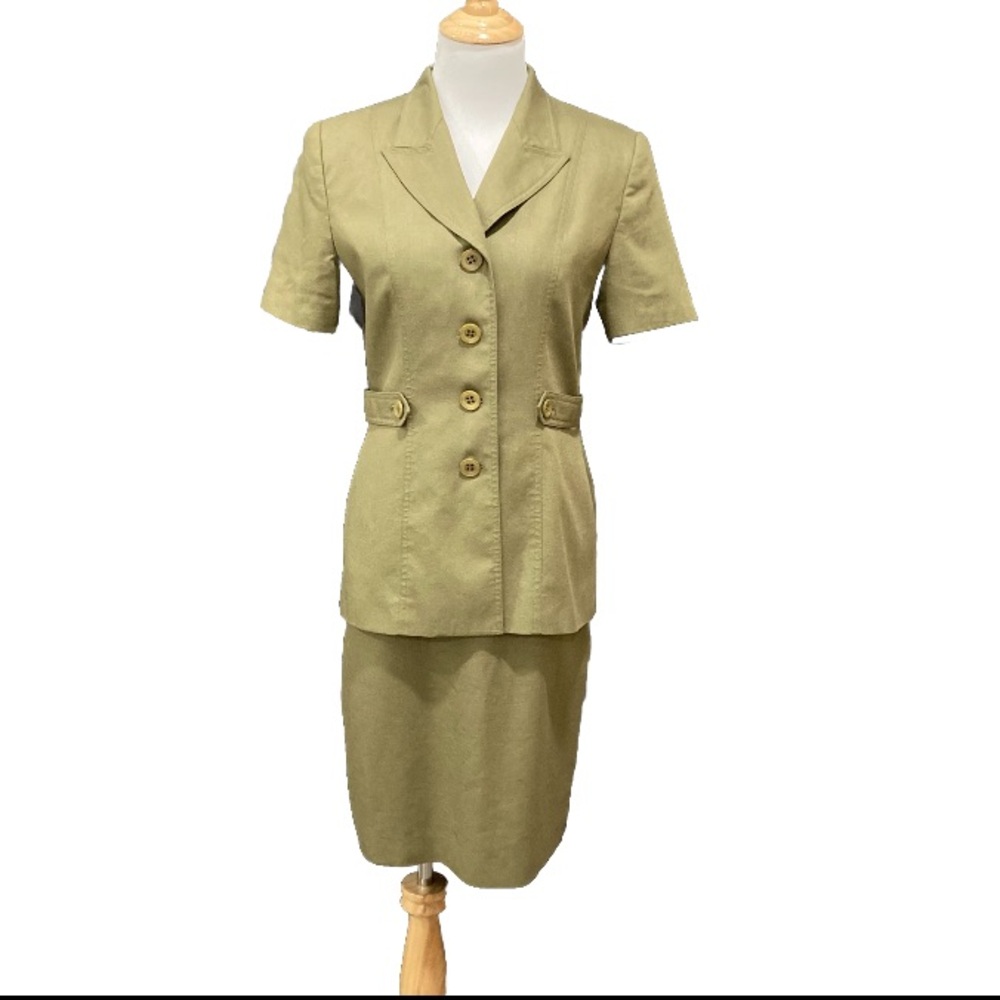 Vintage Kasper ASL skirt suit size 4